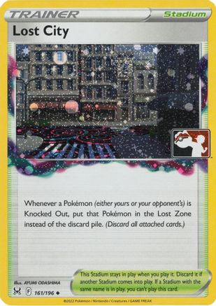 Image of Lost City (Cosmos Holo) 161/196  - Holofoil Prize Pack Series Cards - Uncommon