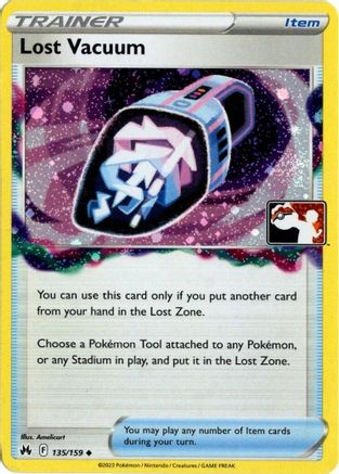Image of Lost Vacuum (Cosmos Holo) 135/159  - Holofoil Prize Pack Series Cards - Uncommon