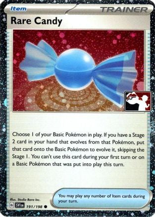 Image of Rare Candy (Cosmos Holo) 191/198  - Holofoil Prize Pack Series Cards - Common