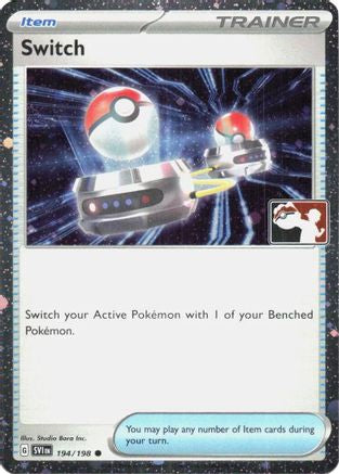 Image of Switch (Cosmos Holo) 194/198  - Holofoil Prize Pack Series Cards - Common
