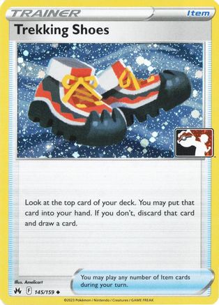 Image of Trekking Shoes (Cosmos Holo) 145/159  - Holofoil Prize Pack Series Cards - Uncommon