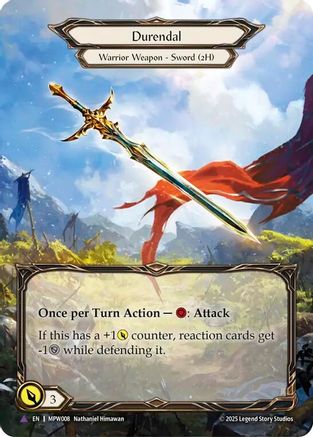 Image of Durendal (Marvel) (MPW008) - Mastery Pack Warrior Cold Foil