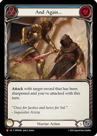 Image of And Again... (MPW028) - Mastery Pack Warrior