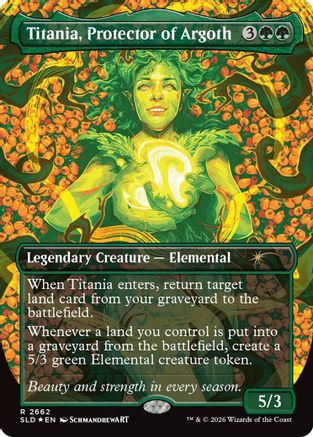 Image of Titania, Protector of Argoth (SLD-2662) - Secret Lair Drop Series Foil