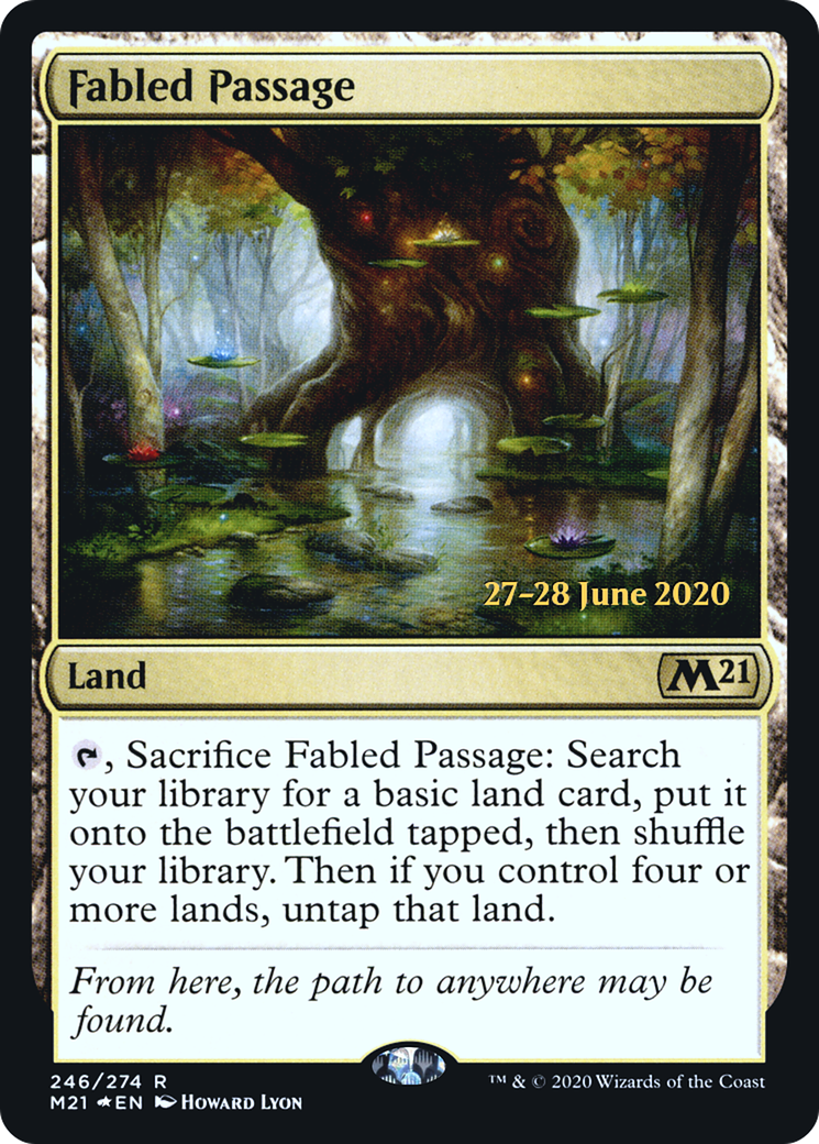Image of Fabled Passage [Core Set 2021 Prerelease Promos]