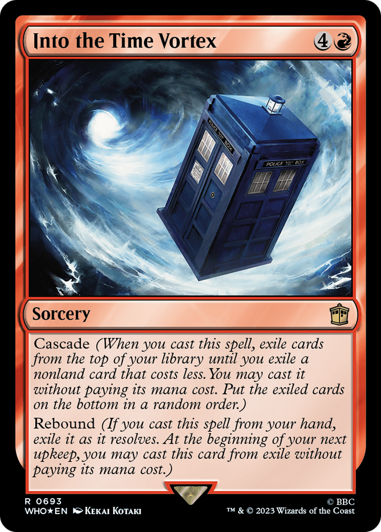 Image of Into the Time Vortex (Surge Foil) [Doctor Who]