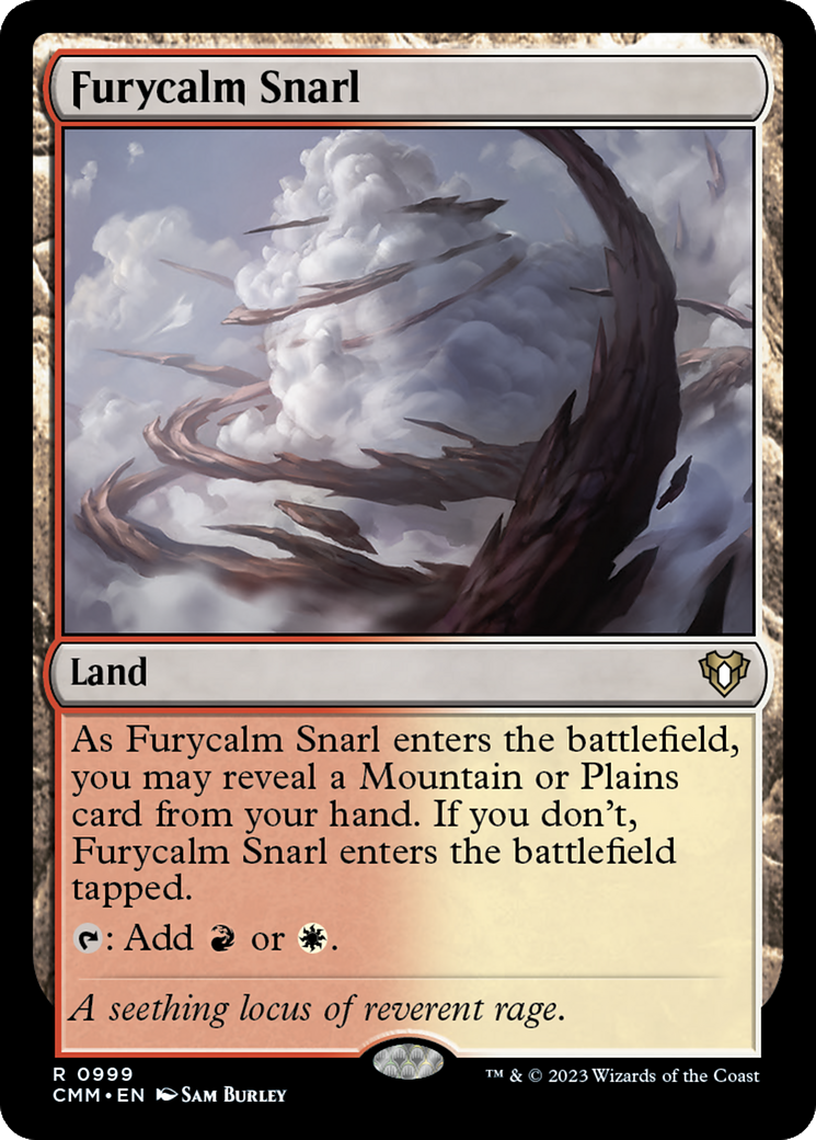 Image of Furycalm Snarl [Commander Masters]