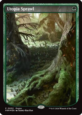 Image of Utopia Sprawl (MFP-002) - MagicFest Cards Foil