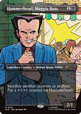 Image of Hammerhead, Maggia Boss (SLD-2622) - Secret Lair Drop Series Foil