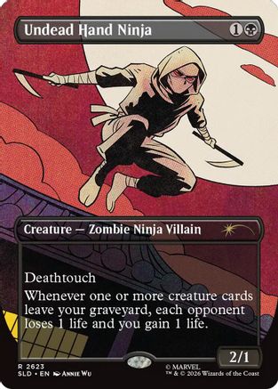 Image of Undead Hand Ninja (SLD-2623) - Secret Lair Drop Series