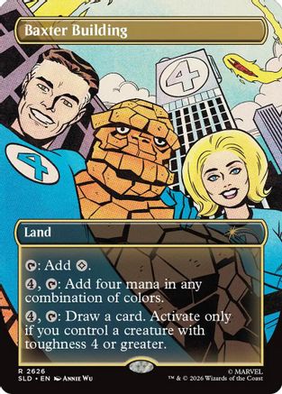 Image of Baxter Building (SLD-2626) - Secret Lair Drop Series Foil