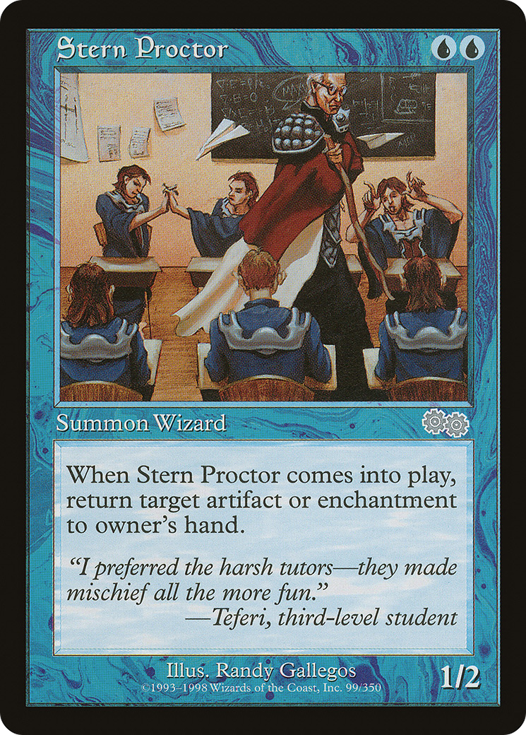 Image of Stern Proctor [Urza's Saga]
