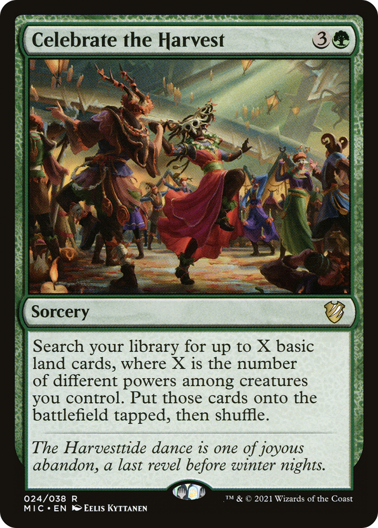 Image of Celebrate the Harvest [Innistrad: Midnight Hunt Commander]