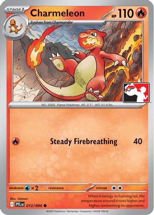 Image of Charmeleon 012/094  Prize Pack Series Cards - Common