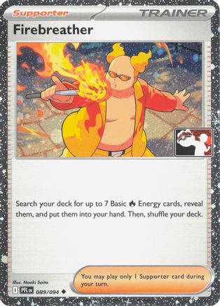 Image of Firebreather (Cosmos Holo) 089/094  - Holofoil Prize Pack Series Cards - Uncommon