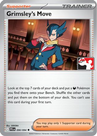 Image of Grimsley's Move 090/094  Prize Pack Series Cards - Uncommon