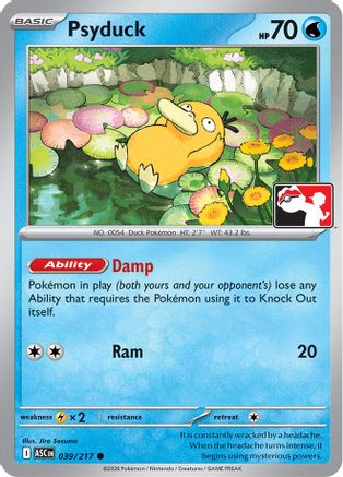 Image of Psyduck 039/217  Prize Pack Series Cards - Common