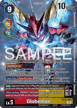 Image of Globemon (Ultimate Cup 26-27 Season 2) (BT21-023) - World Convergence Foil