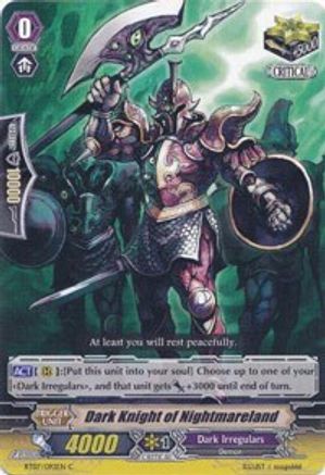 Image of Dark Knight of Nightmareland (RAMPAGE OF THE BEAST KING)