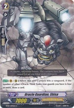 Image of Oracle Guardian, Shisa (RAMPAGE OF THE BEAST KING)