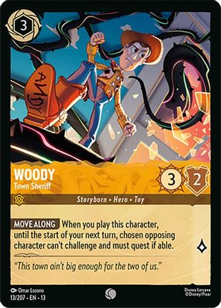 Image of Woody - Town Sheriff (13/204) - Attack of the Vine