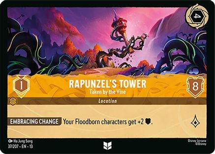 Image of Rapunzel's Tower - Taken by the Vine (37/204) - Attack of the Vine
