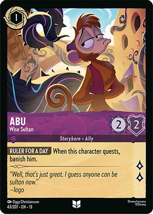 Image of Abu - Wise Sultan (43/204) - Attack of the Vine