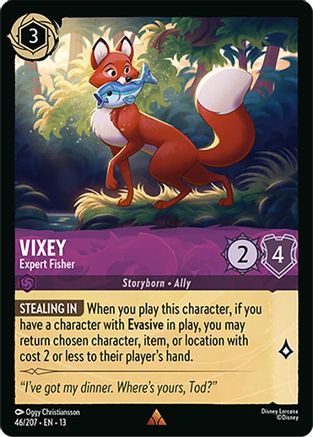 Image of Vixey - Expert Fisher (46/204) - Attack of the Vine