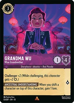 Image of Grandma Wu - Wise Grandmother (53/204) - Attack of the Vine