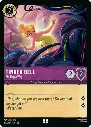 Image of Tinker Bell - Finding a Way (56/204) - Attack of the Vine