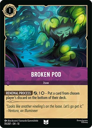 Image of Broken Pod (70/204) - Attack of the Vine