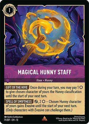 Image of Magical Hunny Staff (71/204) - Attack of the Vine