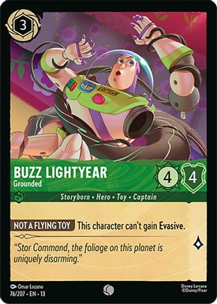 Image of Buzz Lightyear - Grounded (76/204) - Attack of the Vine