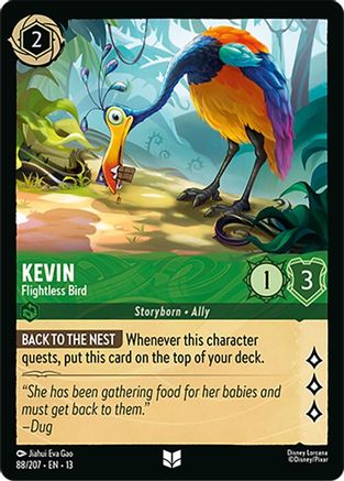 Image of Kevin - Flightless Bird (88/204) - Attack of the Vine
