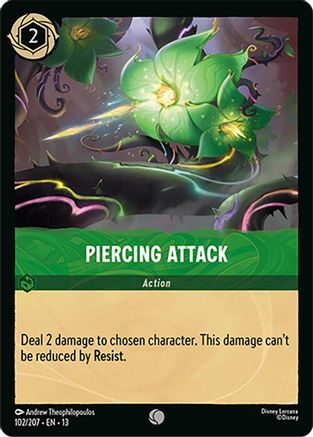 Image of Piercing Attack (102/204) - Attack of the Vine