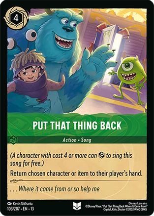 Image of Put That Thing Back (103/204) - Attack of the Vine
