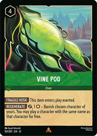 Image of Vine Pod (107/204) - Attack of the Vine