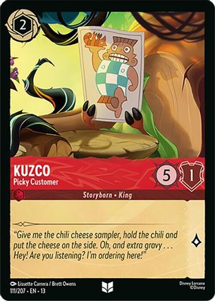 Image of Kuzco - Picky Customer (111/204) - Attack of the Vine