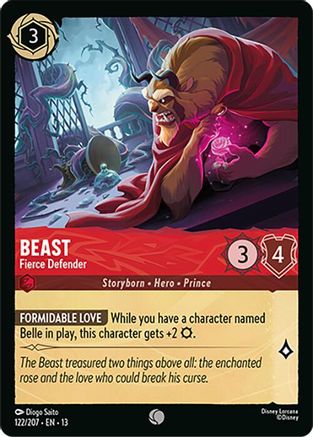 Image of Beast - Fierce Defender (122/204) - Attack of the Vine