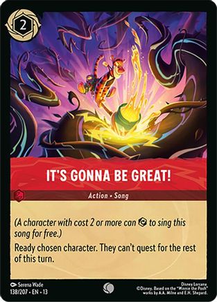 Image of It's Gonna Be Great! (138/204) - Attack of the Vine Cold Foil