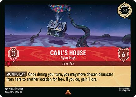 Image of Carl's House - Flying High (142/204) - Attack of the Vine Cold Foil