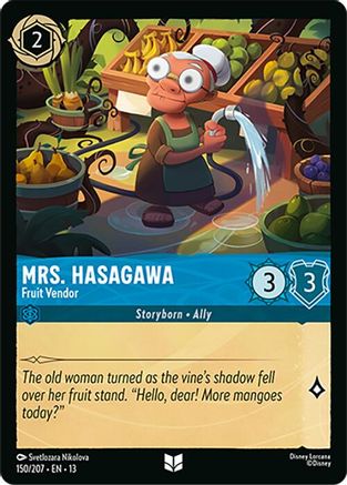 Image of Mrs. Hasagawa - Fruit Vendor (150/204) - Attack of the Vine