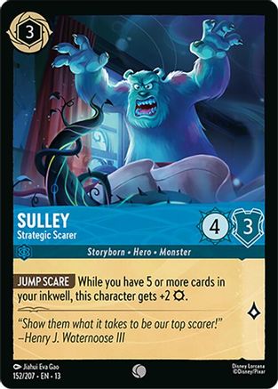 Image of Sulley - Strategic Scarer (152/204) - Attack of the Vine Cold Foil