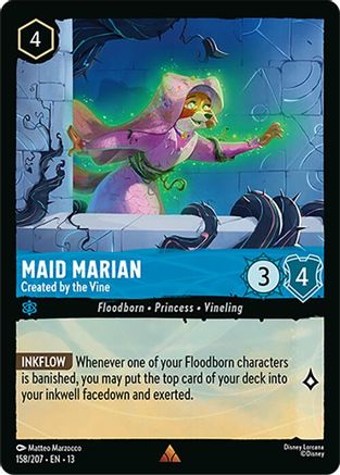 Image of Maid Marian - Created by the Vine (158/204) - Attack of the Vine