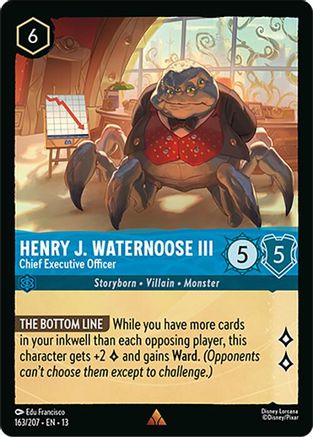 Image of Henry J. Waternoose III - Chief Executive Officer (163/204) - Attack of the Vine