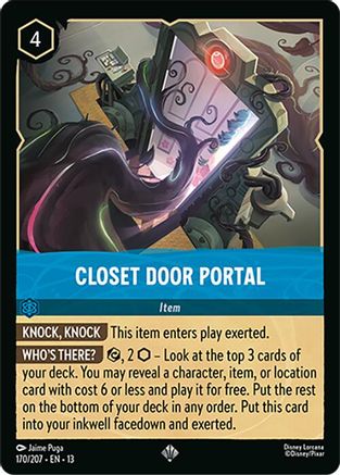 Image of Closet Door Portal (170/204) - Attack of the Vine