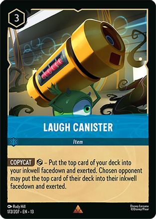 Image of Laugh Canister (172/204) - Attack of the Vine Cold Foil