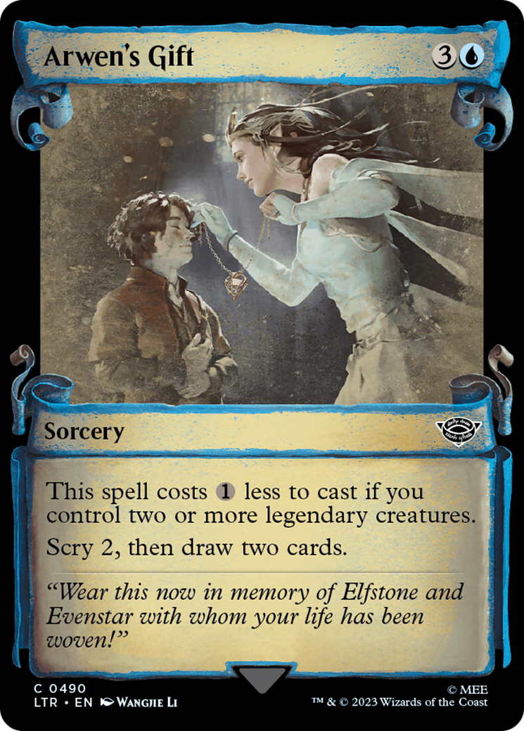 Image of Arwen's Gift [The Lord of the Rings: Tales of Middle-Earth Showcase Scrolls]