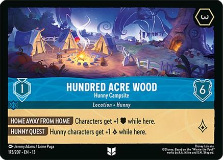 Image of Hundred Acre Wood - Hunny Campsite (175/204) - Attack of the Vine
