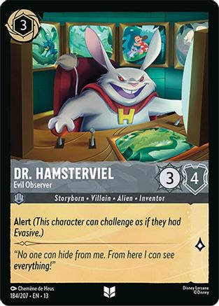 Image of Dr. Hamsterviel - Evil Observer (184/204) - Attack of the Vine